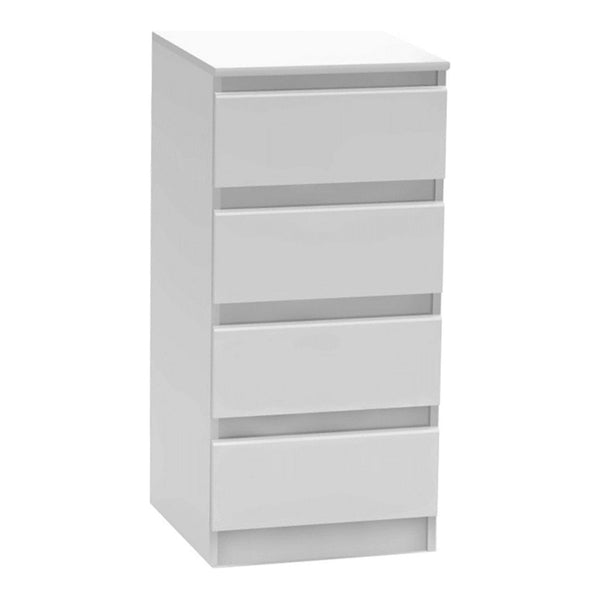 Comoda HANY NEW 009, alb, PAL laminat, 45x49x95 cm