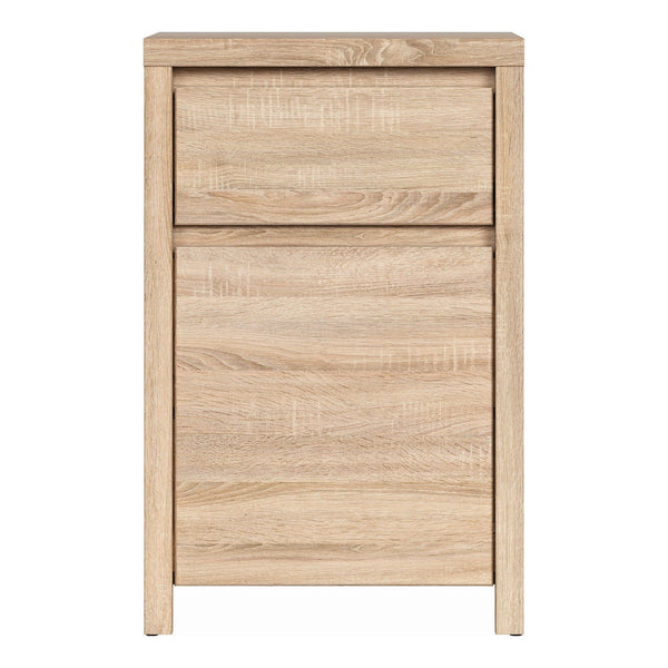 Comoda KASPIAN KOM1D1SP, stejar sonoma, PAL, 49x41x77 cm