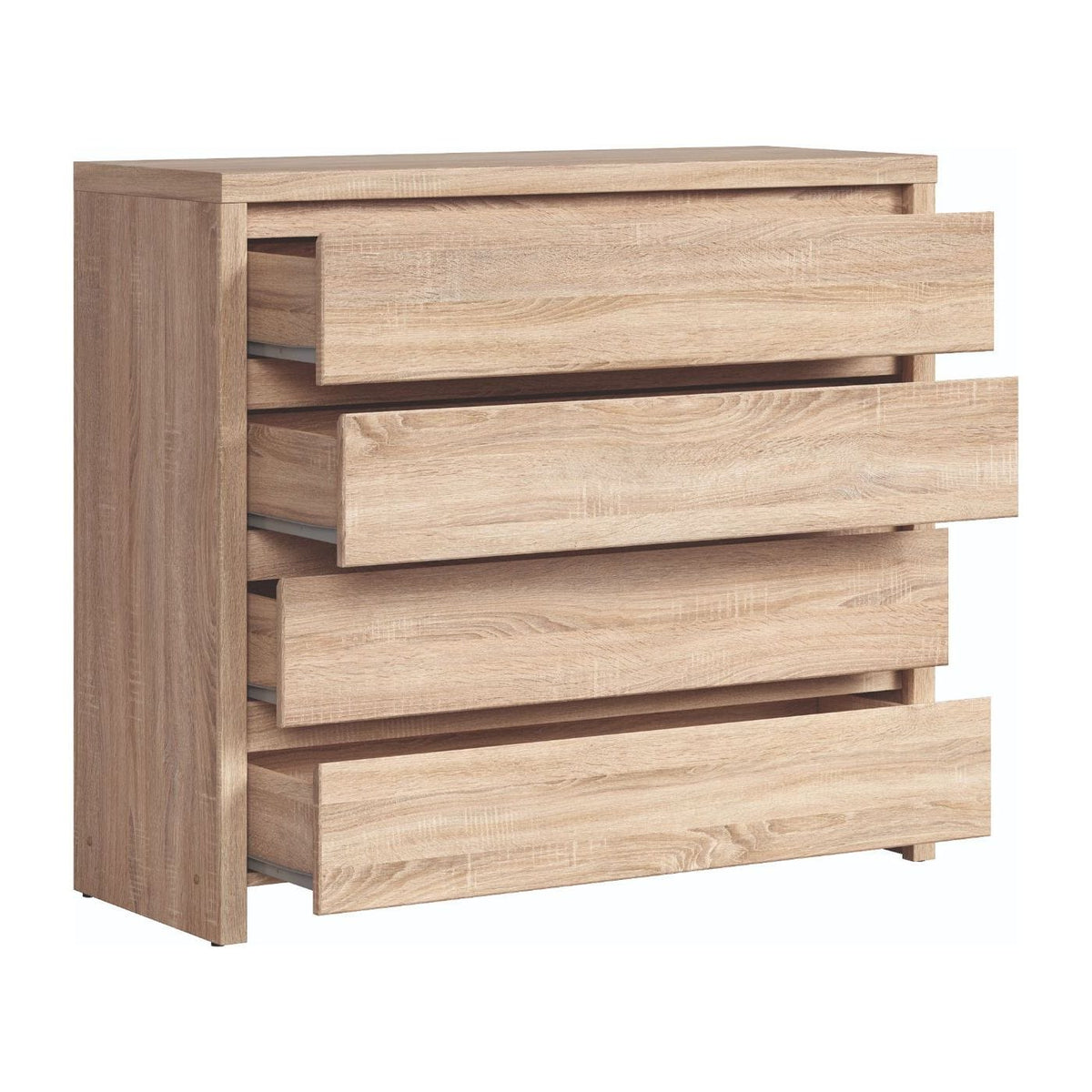 Comoda KASPIAN KOM4S, stejar sonoma, PAL, 105x41x92 cm