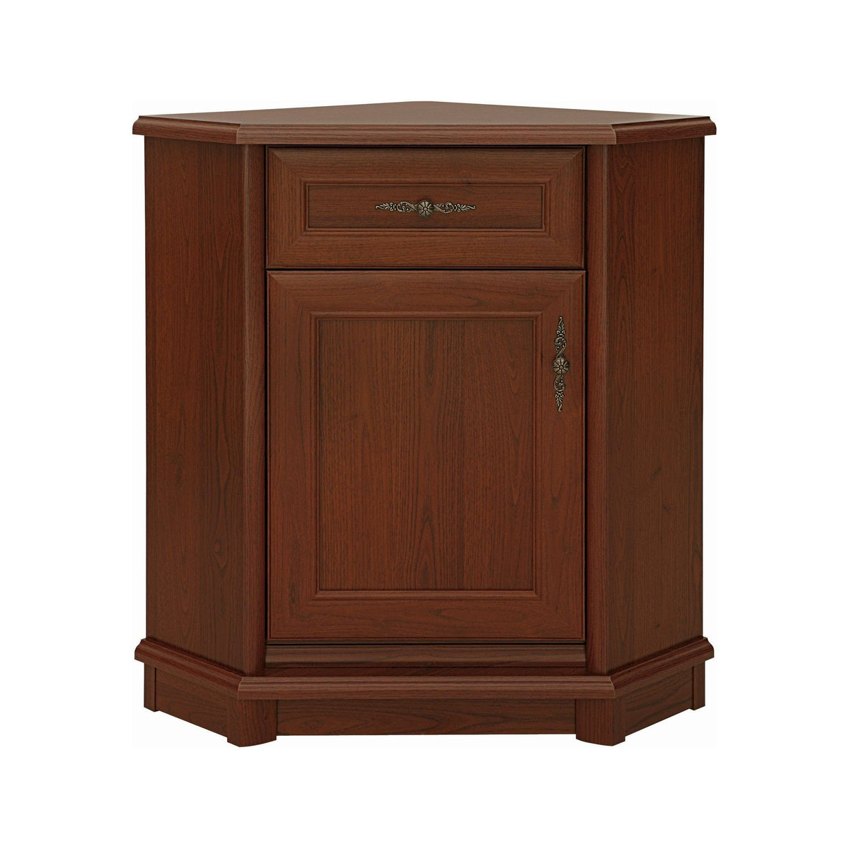 Comoda KENT EKOM1DSN, castan, PAL, 60x61x91 cm