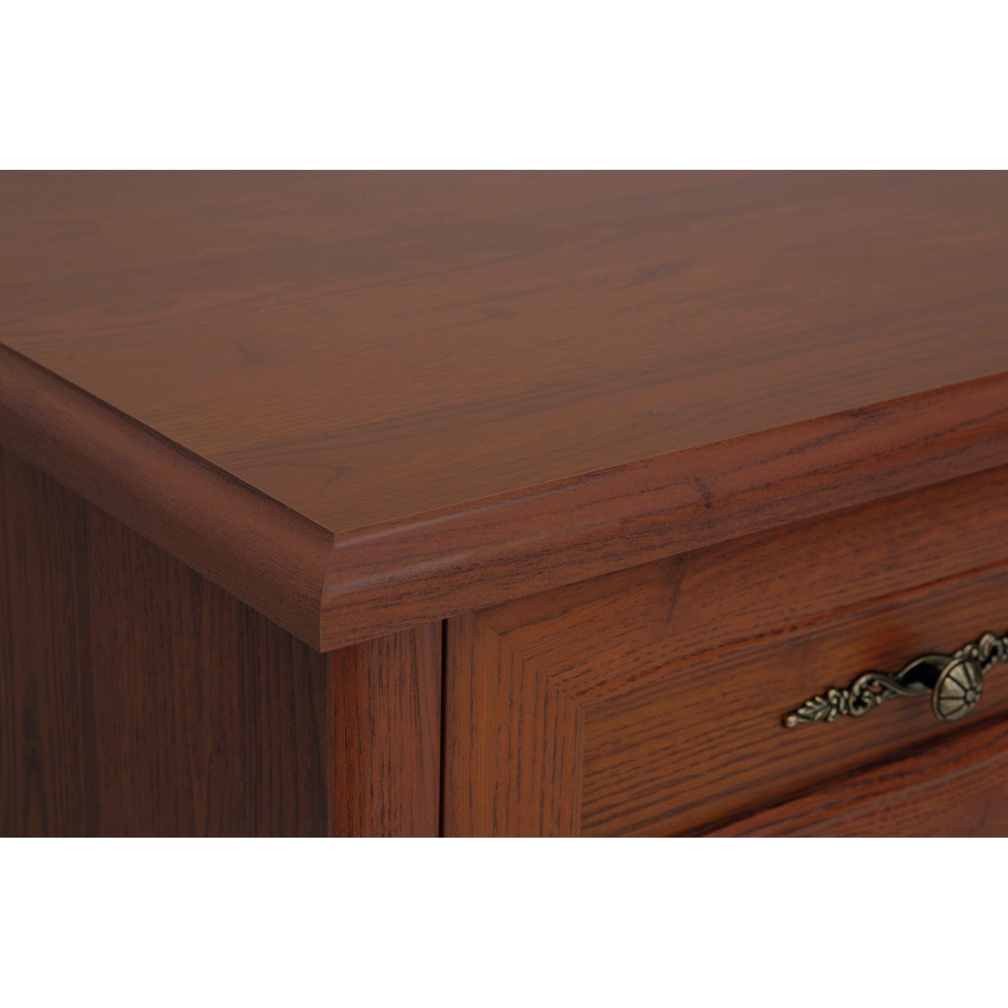 Comoda KENT EKOM2D2S, castan, PAL, 101x45x91 cm