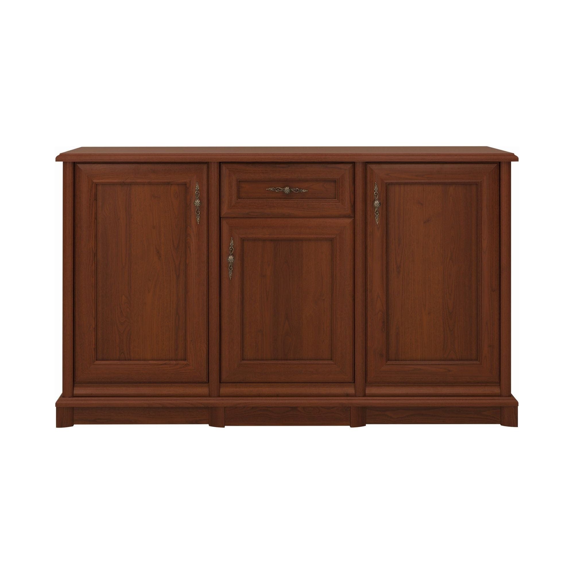 Comoda KENT EKOM3D1S, castan, PAL, 154x45x91 cm