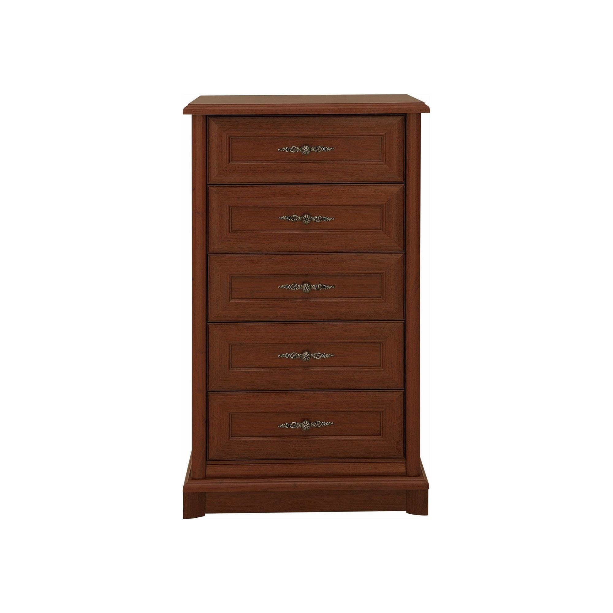 Comoda Kent EKOM5S, castan, PAL, 62x45x109 cm
