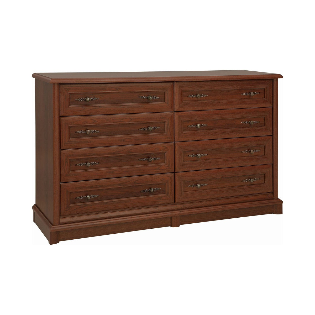 Comoda Kent EKOM8S, castan, PAL, 154x45x91 cm