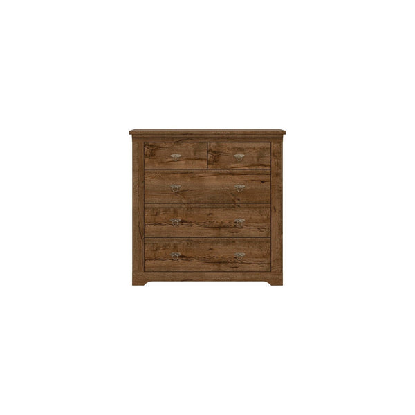 Comoda PATRAS KOM5S, nuc inchis, PAL, 93x45x93 cm