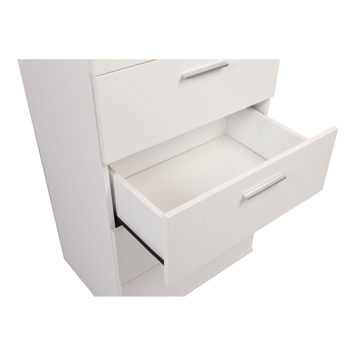 Comoda SFN-550-BB-1, alb, PAL melaminat, 60x44x108 cm