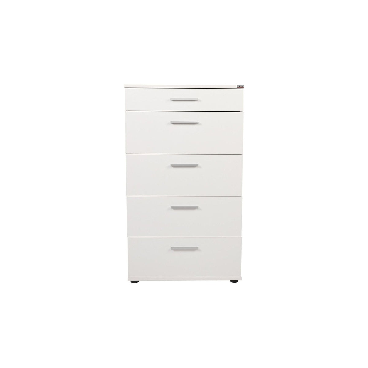 Comoda SFN-550-BB-1, alb, PAL melaminat, 60x44x108 cm