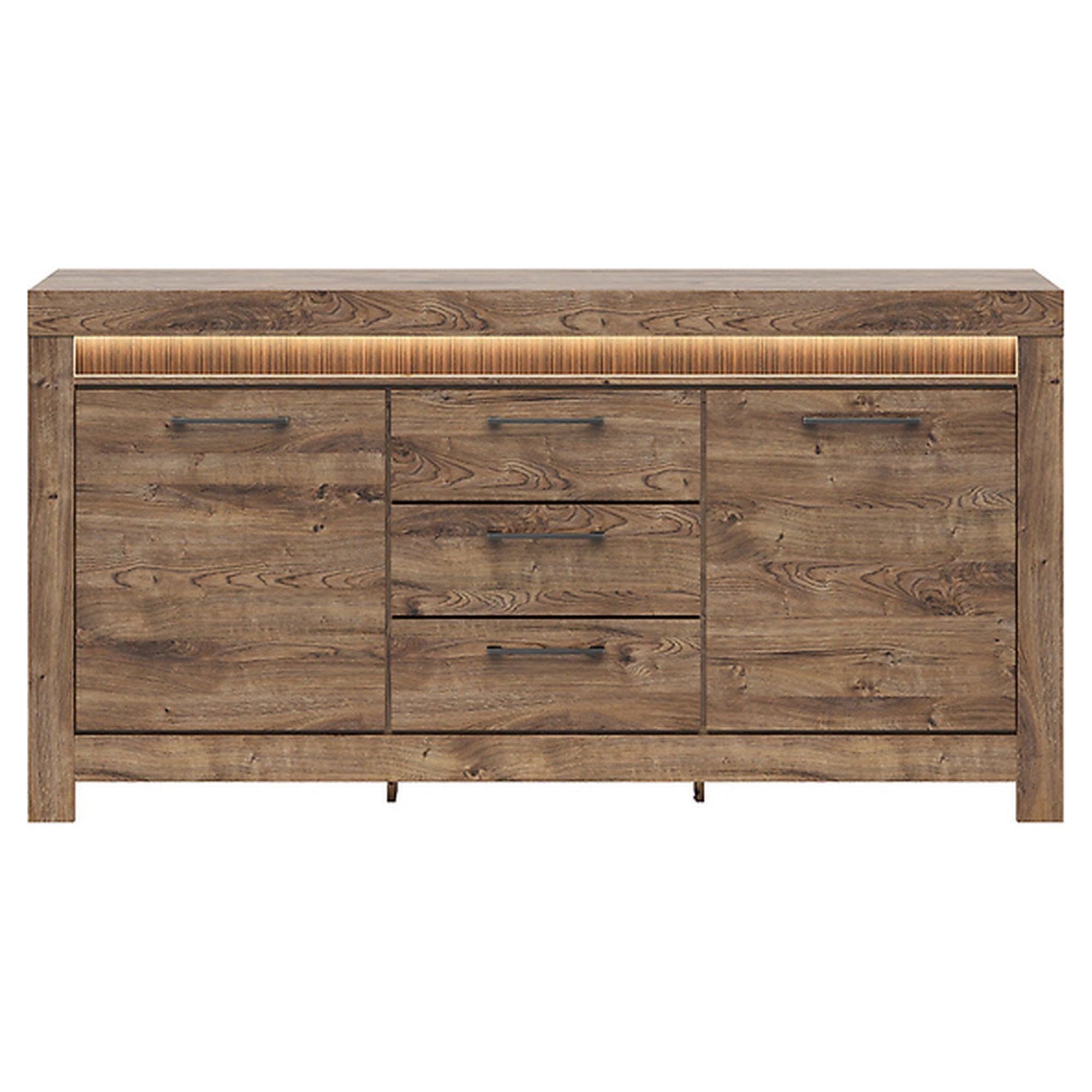 Comoda TORIN, stejar, 135x50x87 cm