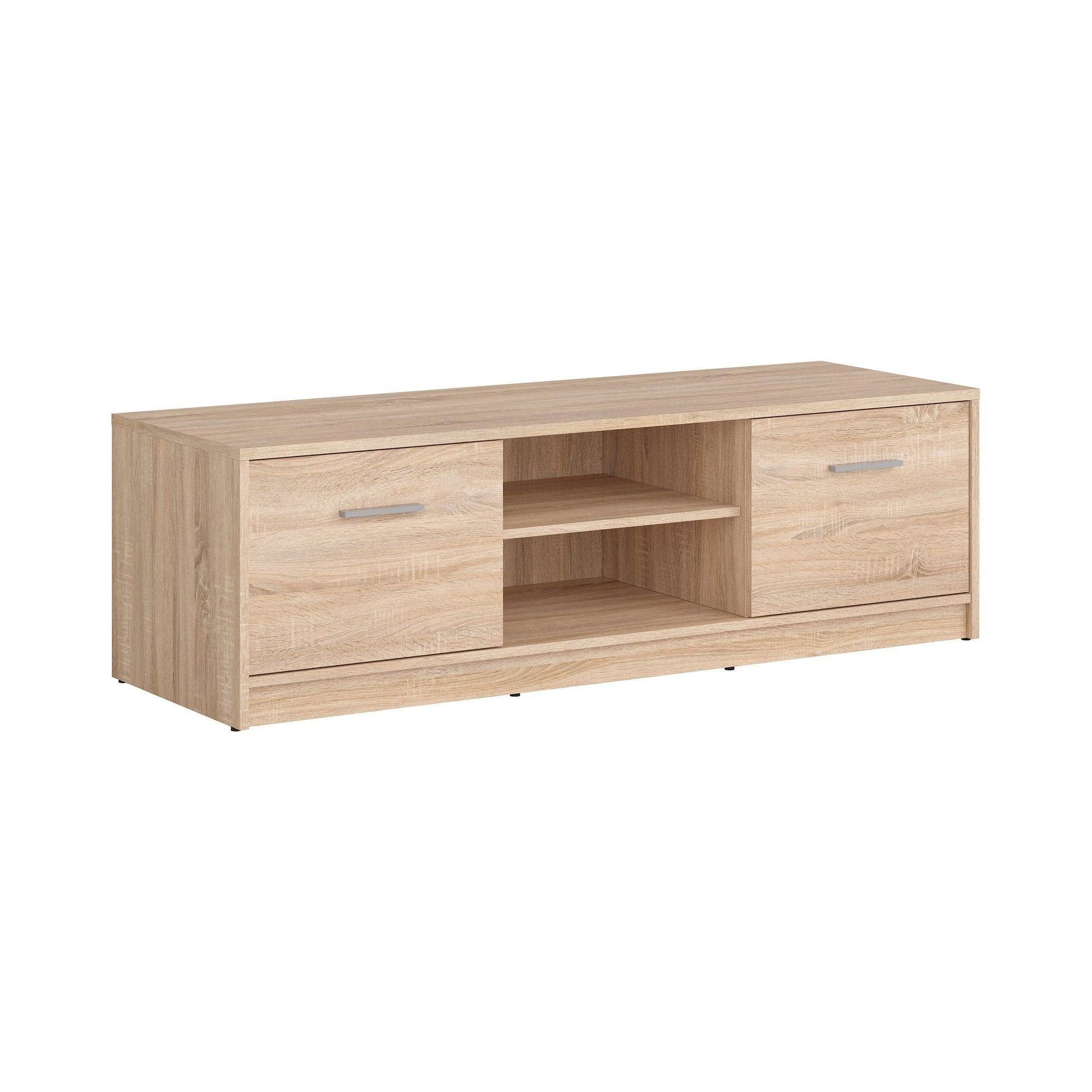 Comoda TV NEPO PLUS, stejar sonoma, PAL laminat, 139x47x43 cm