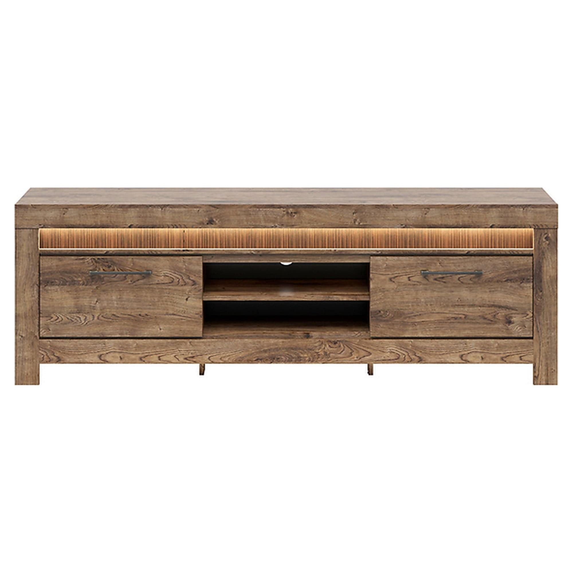 Comoda TV Torin, stejar, 135x50x60 cm