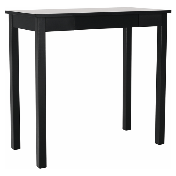 Consola AMYNTAS, negru, 80x40x75 cm
