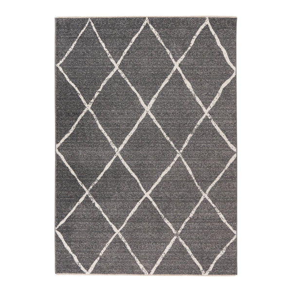 Covor AGADIR 501, 160x230 cm, forma dreptunghiulara, polipropilena, gri