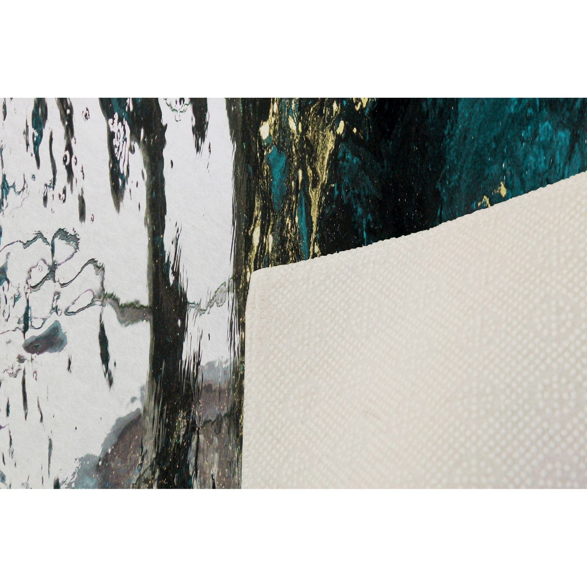 Covor hol EXFAB264, 80x200 cm, forma dreptunghiulara, poliester, multicolor