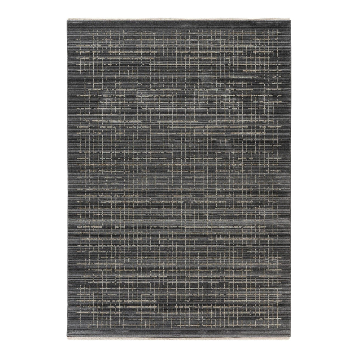Covor VOGUE 704, 160x230 cm, forma dreptunghiulara, poliester, gri