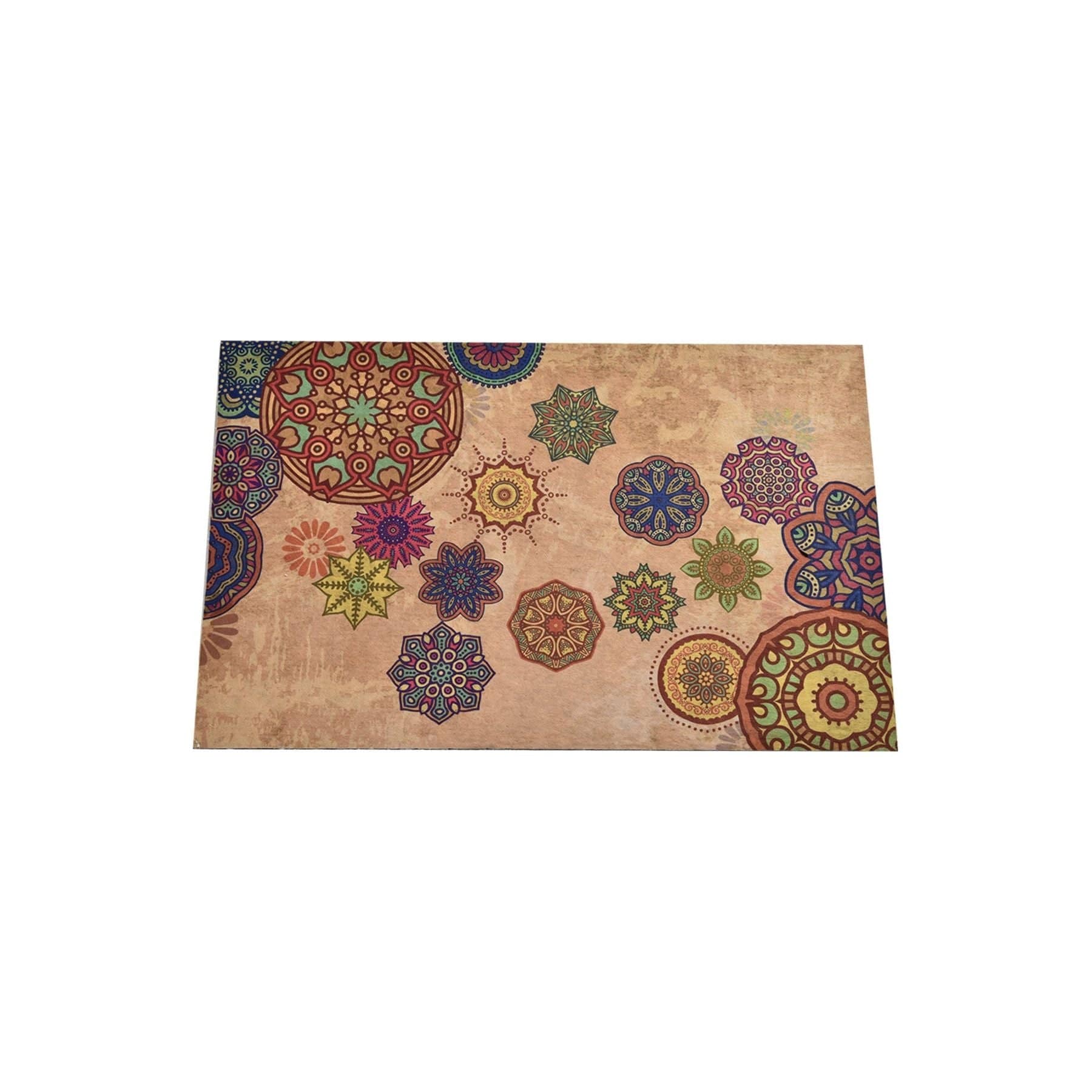 Covoras OSLO, 40x60 cm, forma dreptunghiulara, fibra de cocos/PVC, maro