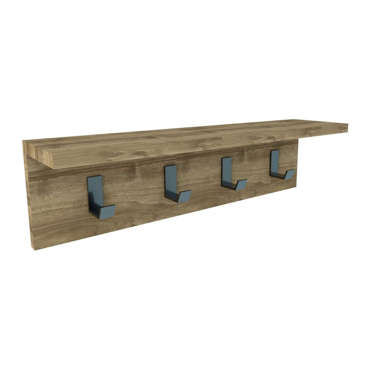 Cuier AYLA, nuc, PAL melaminat, 60x16x15 cm