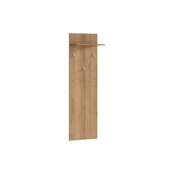 Cuier hol BALDER, stejar riviera, PAL, 45x22x148 cm