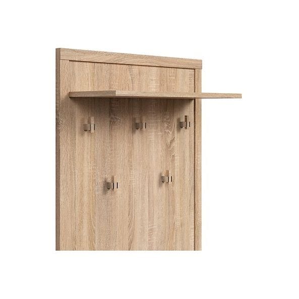 Cuier hol KASPIAN, stejar sonoma, PAL, 66x24x152 cm