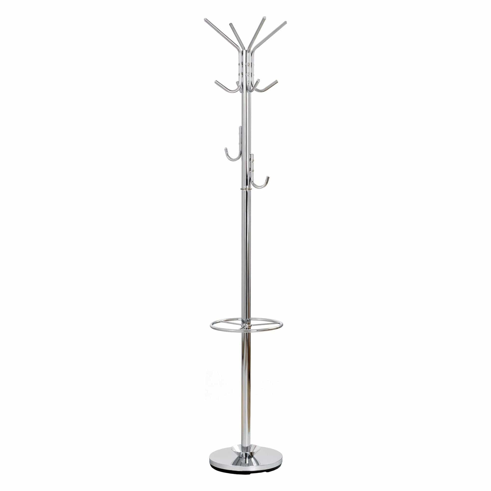 Cuier pom W24, crom, otel, 30x181 cm