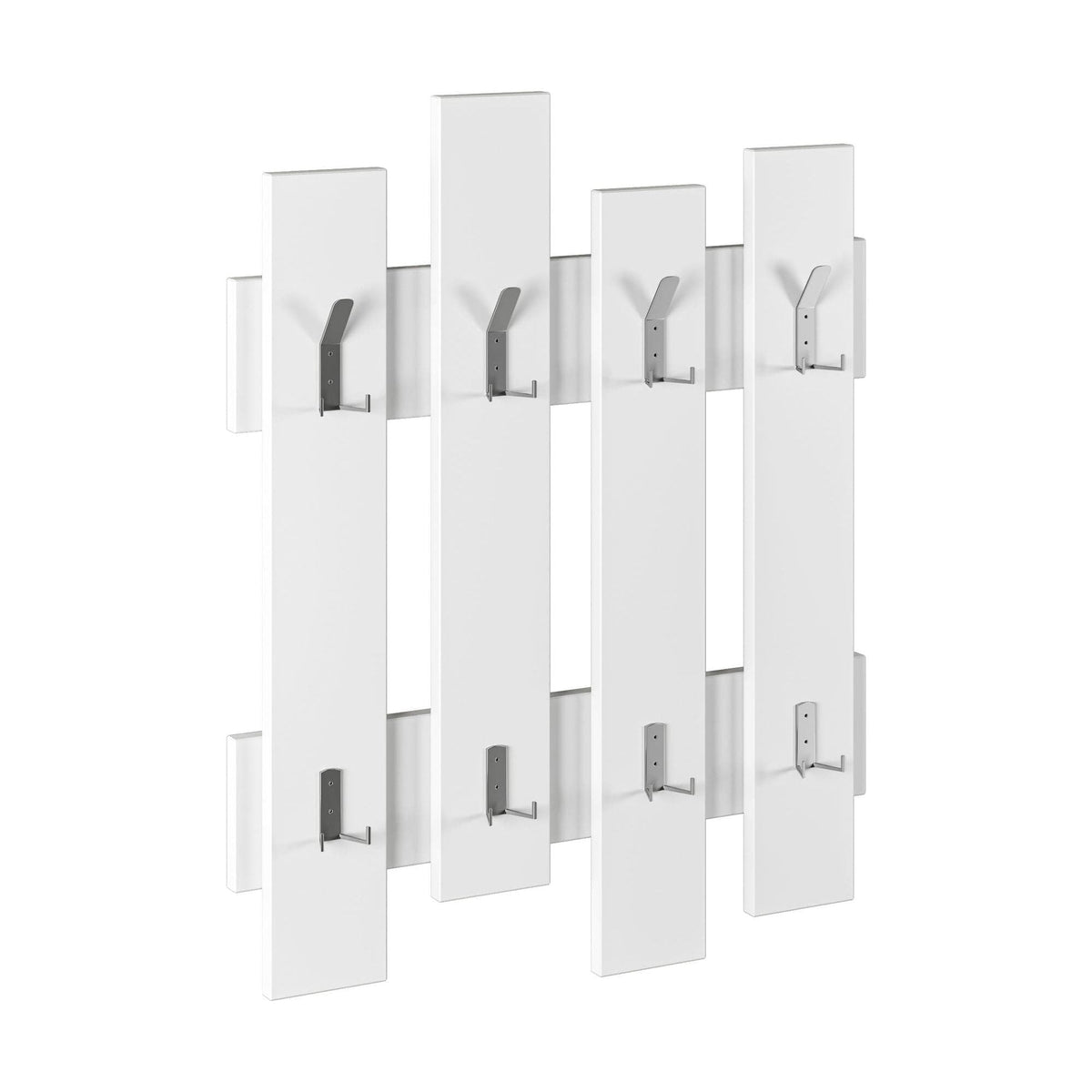 Cuier WAVE, alb, PAL melaminat, 64x4x79 cm