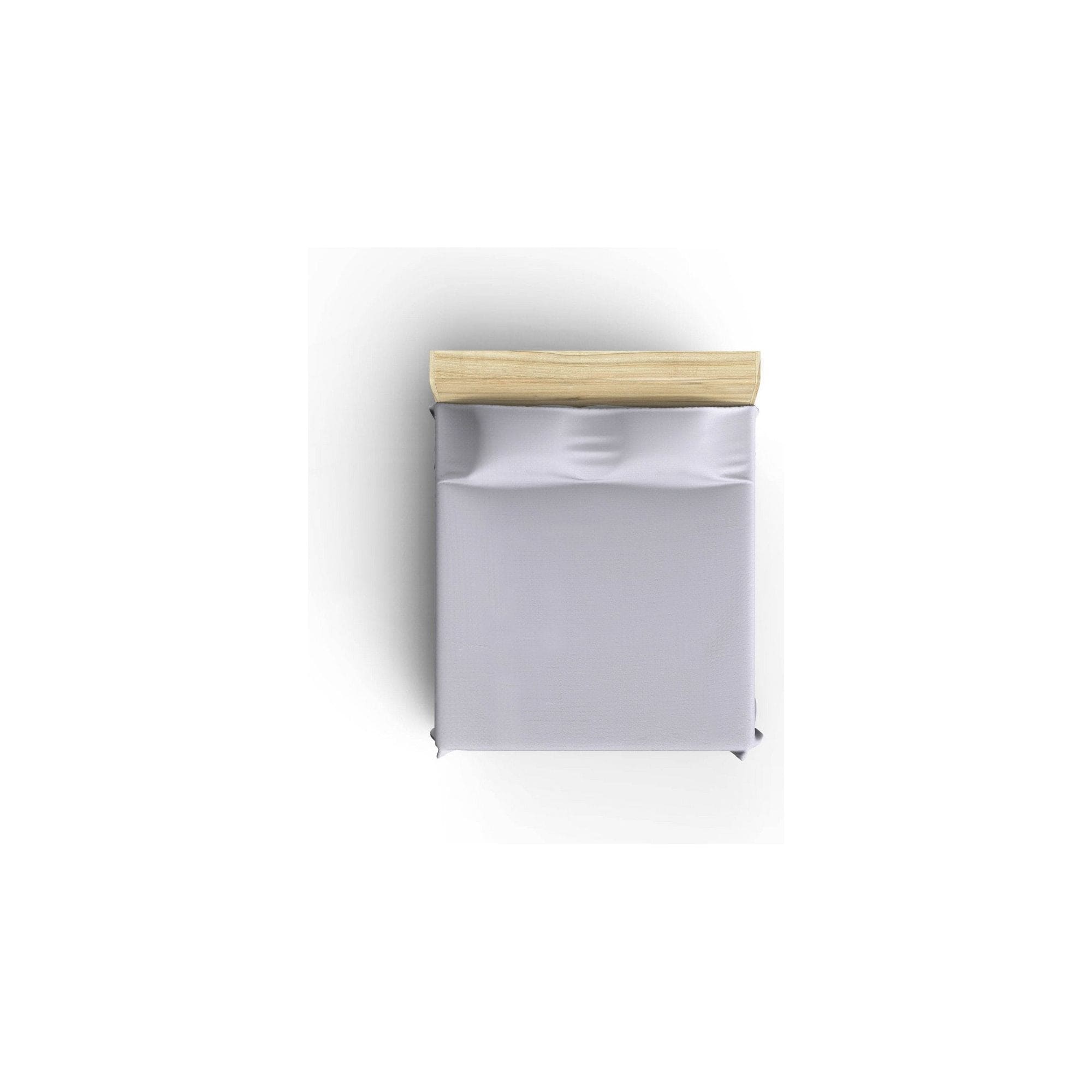 Cuvertura pat dublu 157SHS5207, alb, bumbac, 220x240 cm