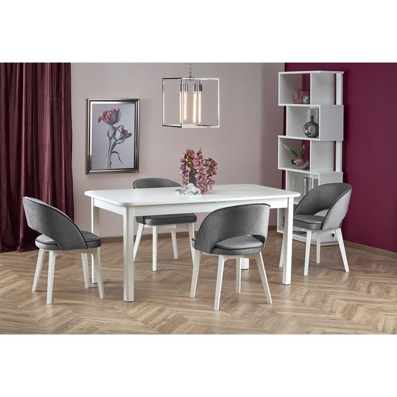 Masa extensibila FLORIAN, alb, 160/228x90x78 cm