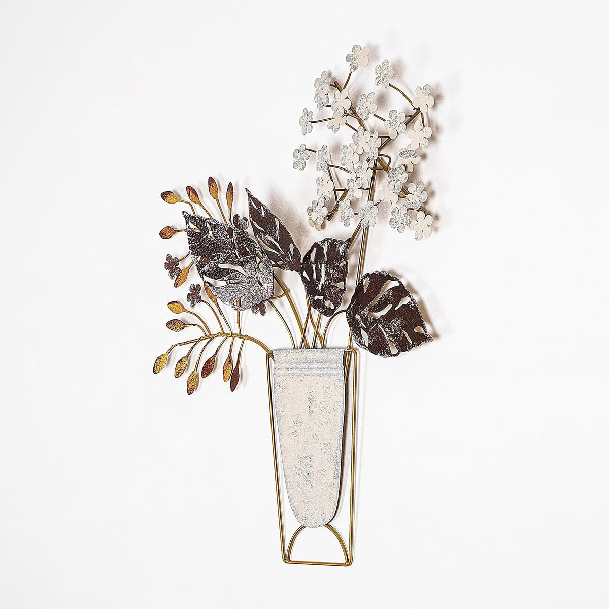 Decoratiune perete 891TNL2316, multicolor, metal, 47x55 cm