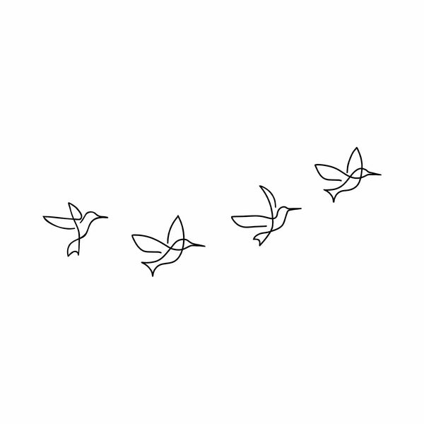 Decoratiune perete 899SKL2370, negru, metal