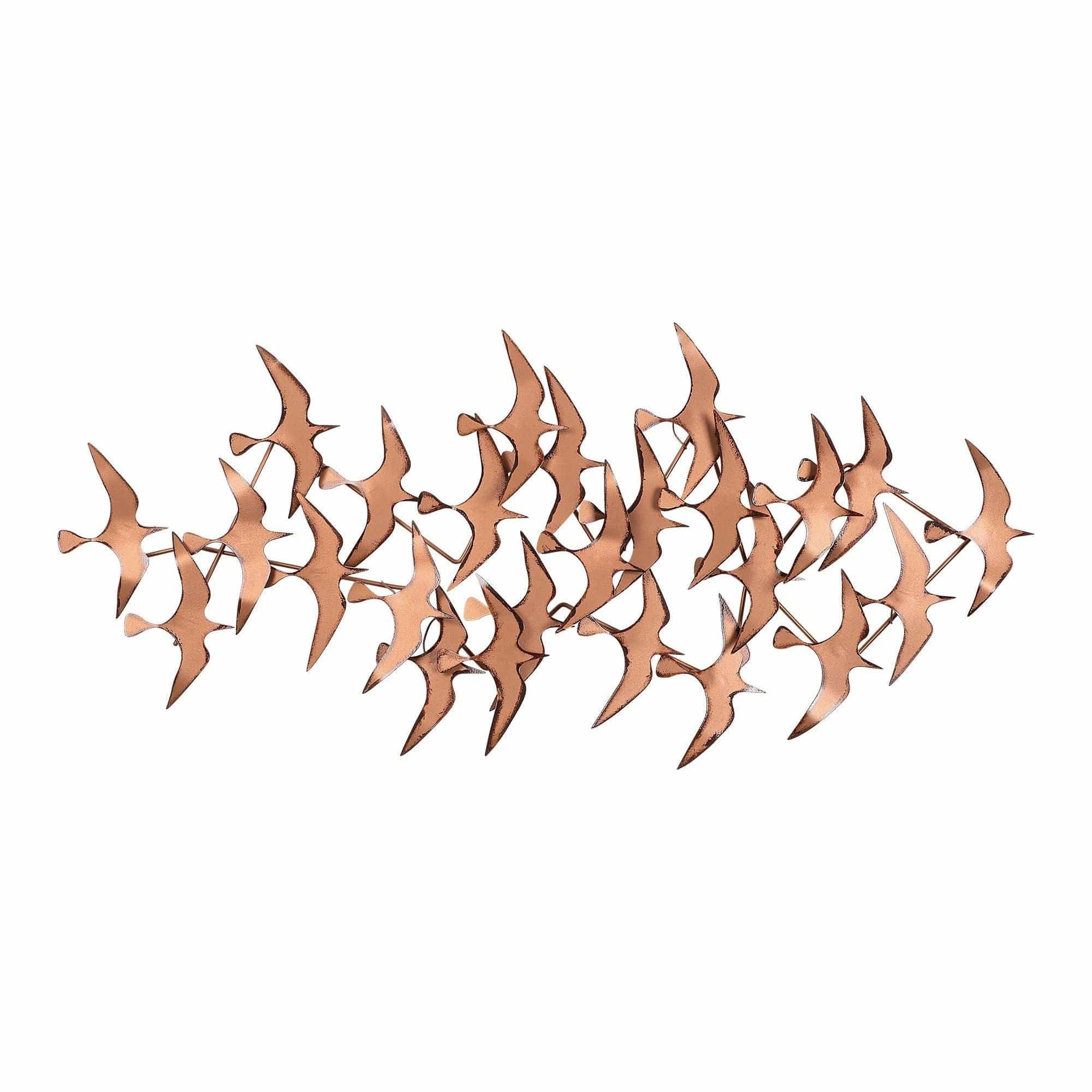 Decoratiune perete MARTILAR, cupru, metal, 121x5x57 cm