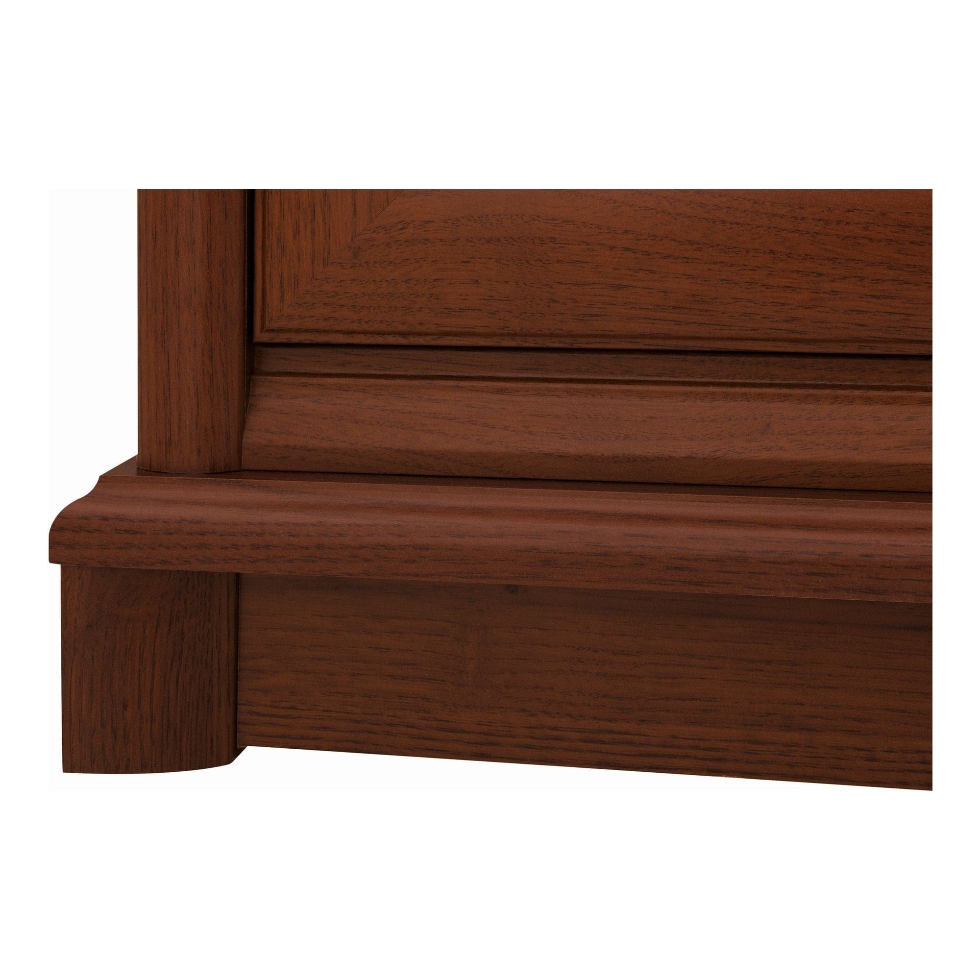 Dulap KENT, castan, PAL, cu 2 usi si un sertar, 110x66x205 cm