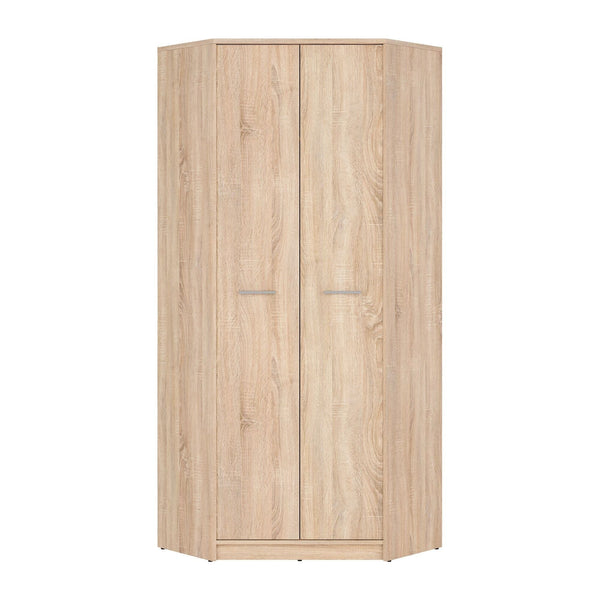 Dulap NEPO PLUS, stejar sonoma, PAL, cu 2 usi, 80x80x197 cm