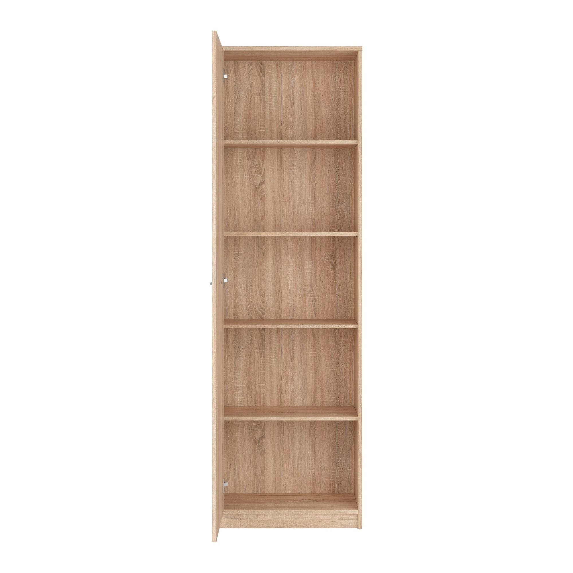 Dulap NEPO PLUS, stejar sonoma, PAL, cu o usa, 60x34x197 cm