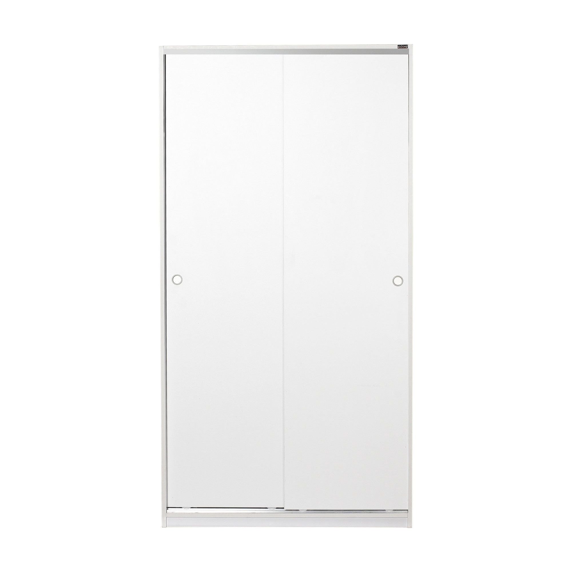 Dulap SWD-436-BB-2, alb, PAL melaminat, cu 2 usi, 94x52x182 cm