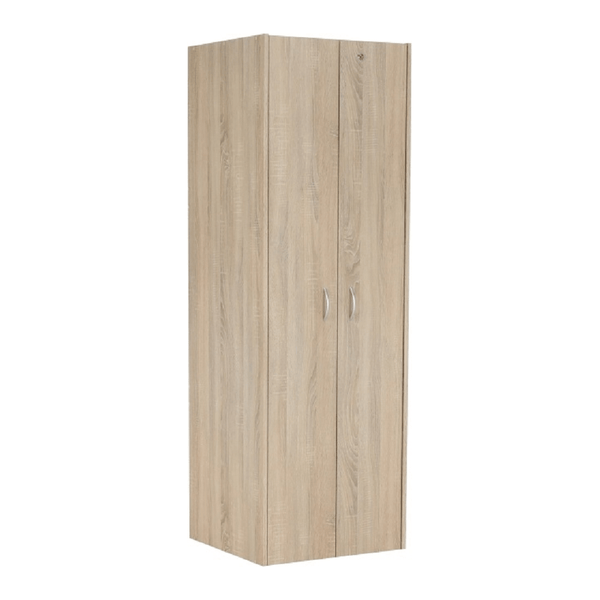Dulap TEMPO ASISTENT NEW 005, stejar sonoma, PAL melaminat, cu 2 usi, 57x55x175 cm