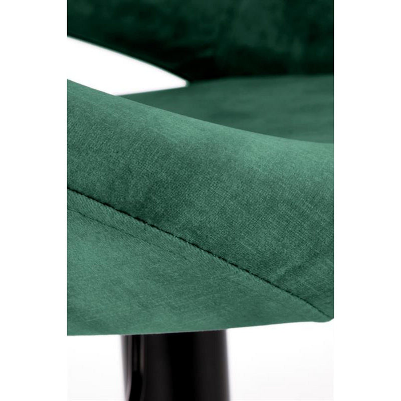Scaun bar H102, verde, 53x48x100 cm