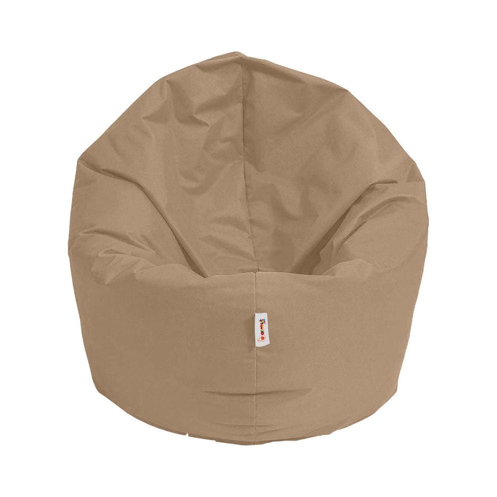 Fotoliu puf IYZI, bej, poliester, 100x65 cm