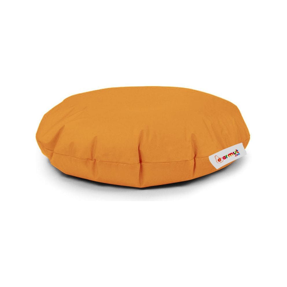 Fotoliu puf IYZI, portocaliu, poliester, 100x65 cm