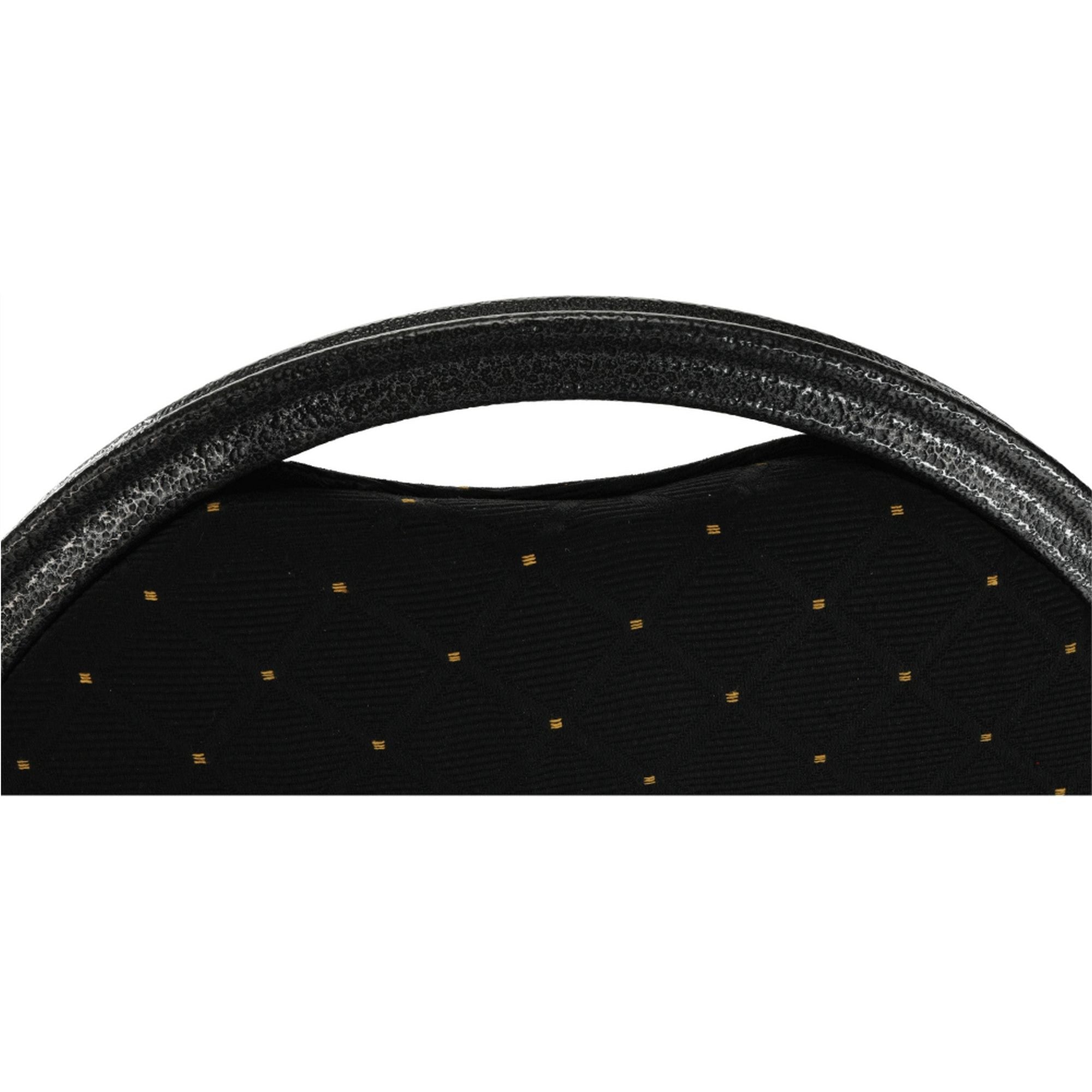 Scaun JEFF 2, tesatura neagra/cadru gri, 44x50x91 cm