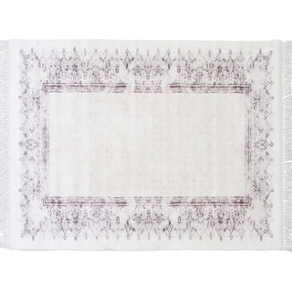 Covor 80x150 cm, crem/maro, LINON