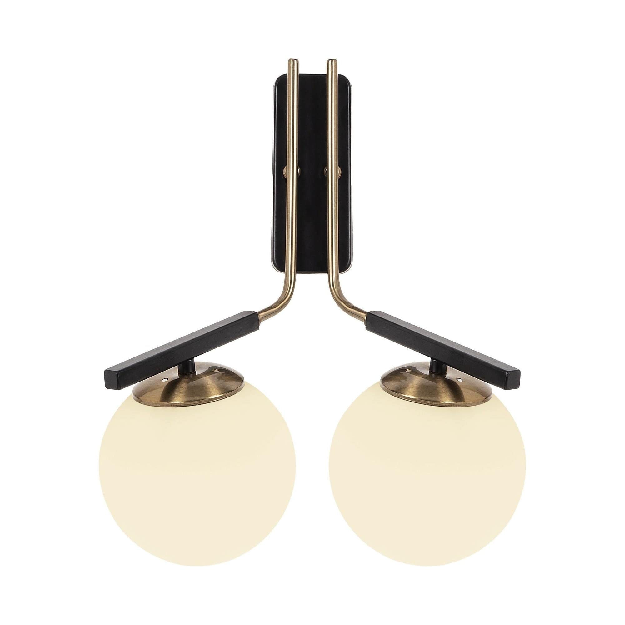 Lampa perete 4016, negru, metal, 32x20x40 cm