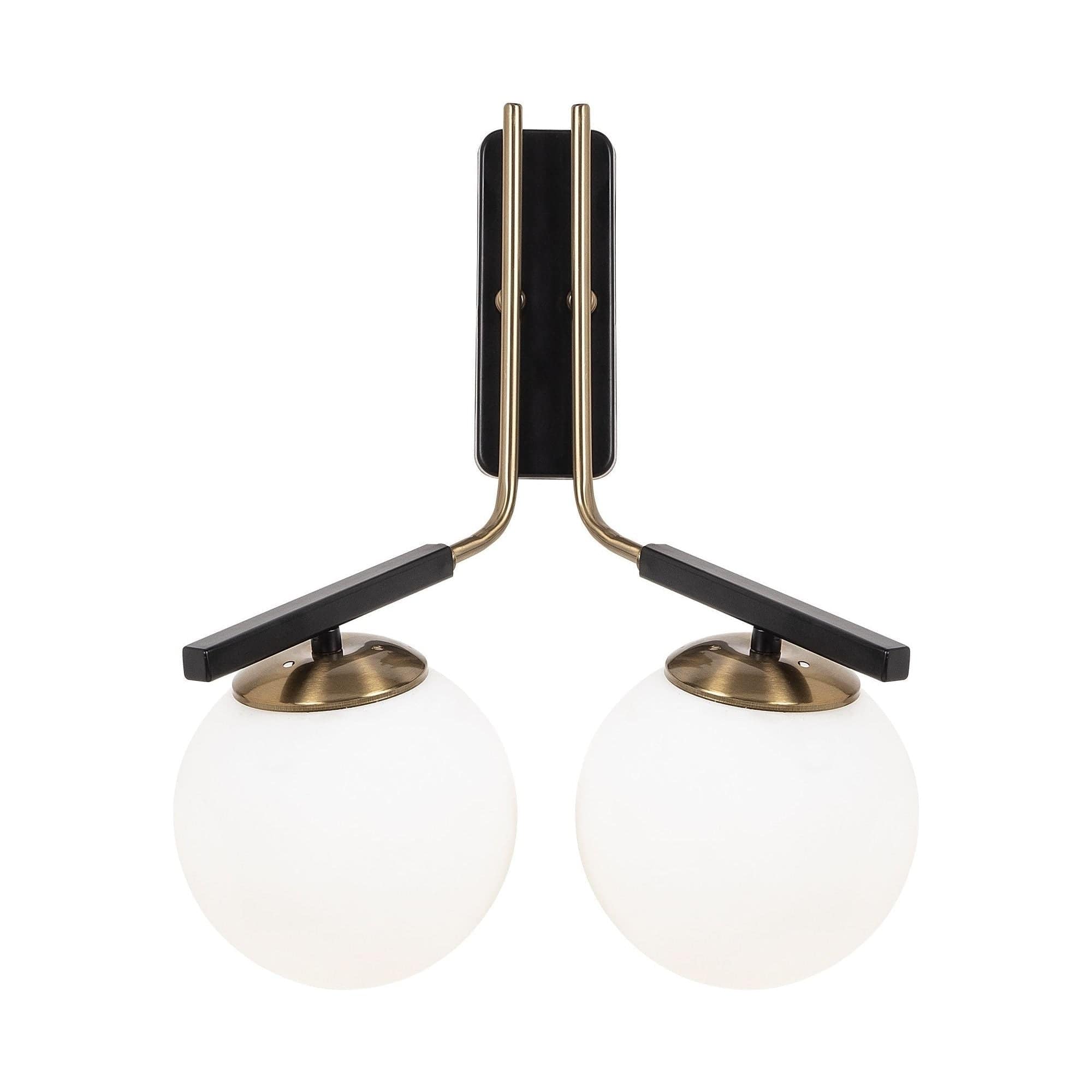 Lampa perete 4016, negru, metal, 32x20x40 cm