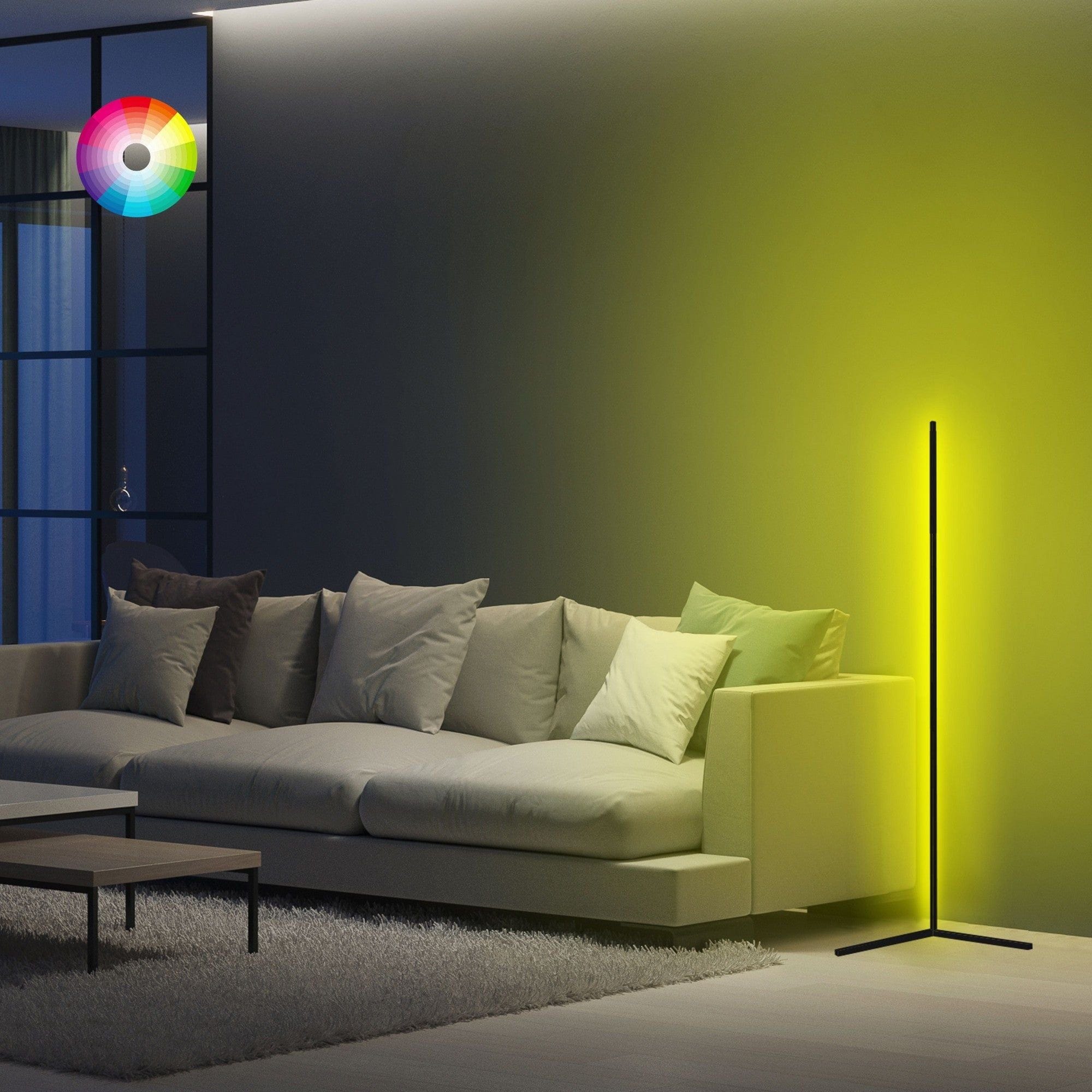 Lampadar LUMOS, gri, metal, 30x120 cm
