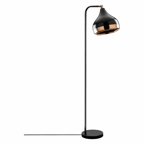 Lampadar YILDO 6906, negru/cupru, metal, 17x120 cm