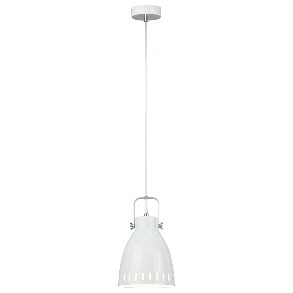 Lustra AIDEN TIP 3, alb, metal, 16x121 cm
