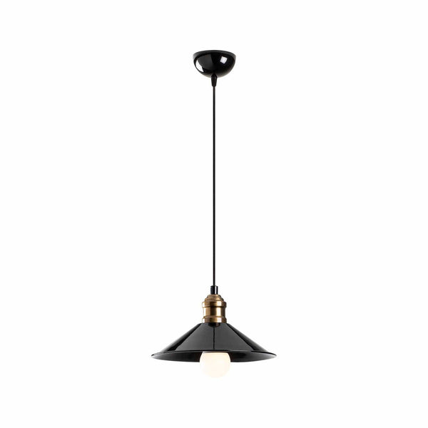 Lustra BERCESTE 250-S, negru, metal, 24x108 cm