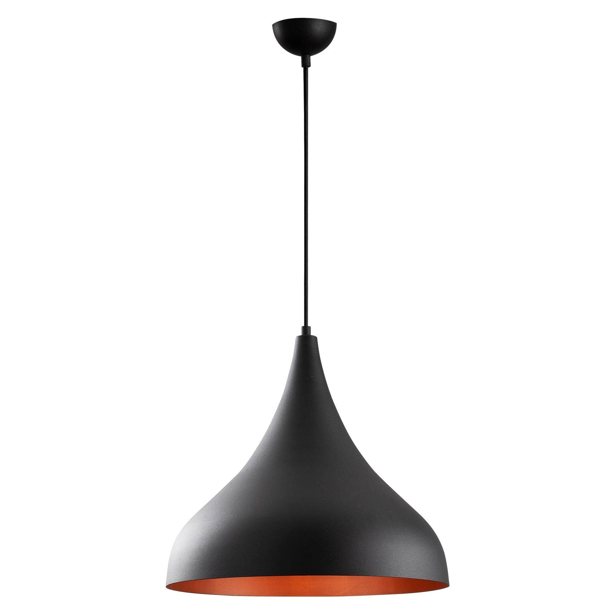 Lustra BERCESTE N-1390, negru, metal, 41x133 cm