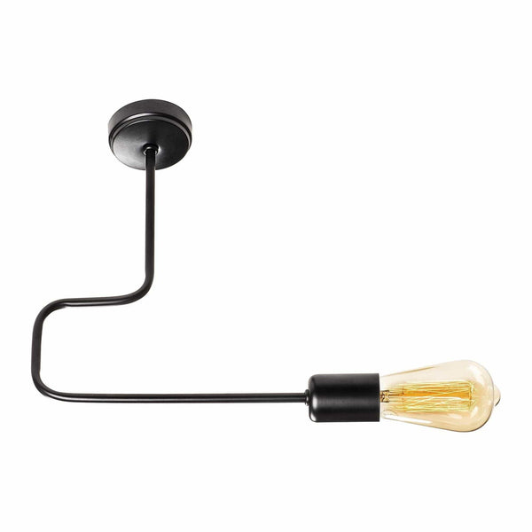 Lustra DENGE 3437, negru, metal, 35x6x30 cm