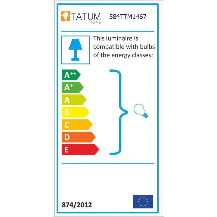 Lustra FARAC 6381, auriu, metal, 50x31-111 cm