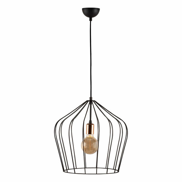 Lustra FELLINI MR-742, negru, metal, 39x50-136 cm