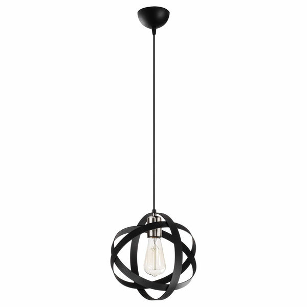 Lustra GEZEGEN 6121, negru, metal, 25x35-121 cm